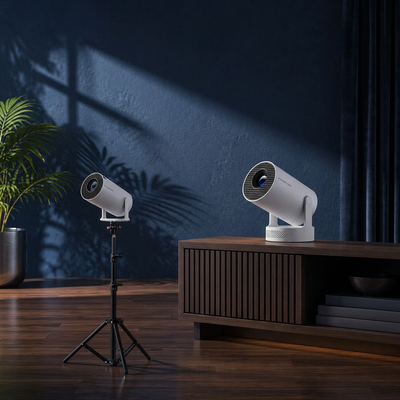 BeamyX Projector + Adjustable Stand