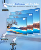 BeamyX Home Portable Projector